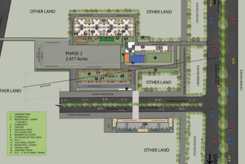 4S Aster Avenue Location Map